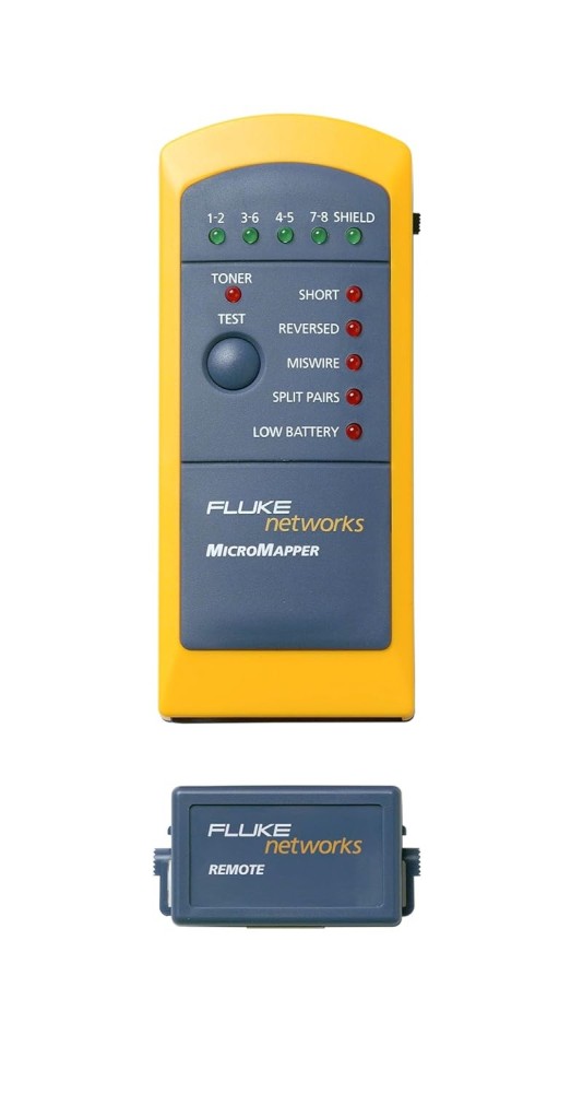 Fluke Networks MT-8200-49A Network Cable Tester | LAN, Ethernet & RJ45 Cable Testing Tool