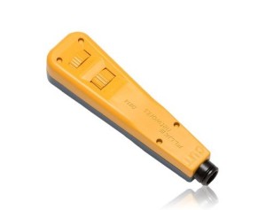Fluke Networks D814 Impact Tool with EverSharp 110 Blade 10055110 | Professional Punch Down Tool for Network & Telecom Installation