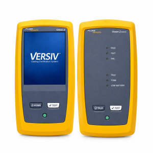 Fluke Networks DSX2-8000 CableAnalyzer Copper Cable Certifier for Cat 5/5e/6/6A/8 | 2 GHz Cable Tester with LinkWare & Touchscreen