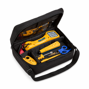 Fluke Networks Electrical Contractors Telecom Kit, Professional Network & Telecom Installation Tool Kit for Electrical Contractors, Cable Testing & Network Installation