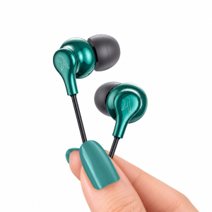 FINGERS SoundBoss Wired Earphones with In-Ear Design, Clear Sound & Comfortable Fit for Music, Calls & Everyday Use