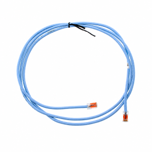 CommScope SYSTIMAX CPC3312-02F007 Cat6 RJ45 Modular Patch Cord, 24 AWG Stranded Copper Alloy Conductor, 7 Feet, Light Blue JACKETIGHT Blue Jacket – (Blue)