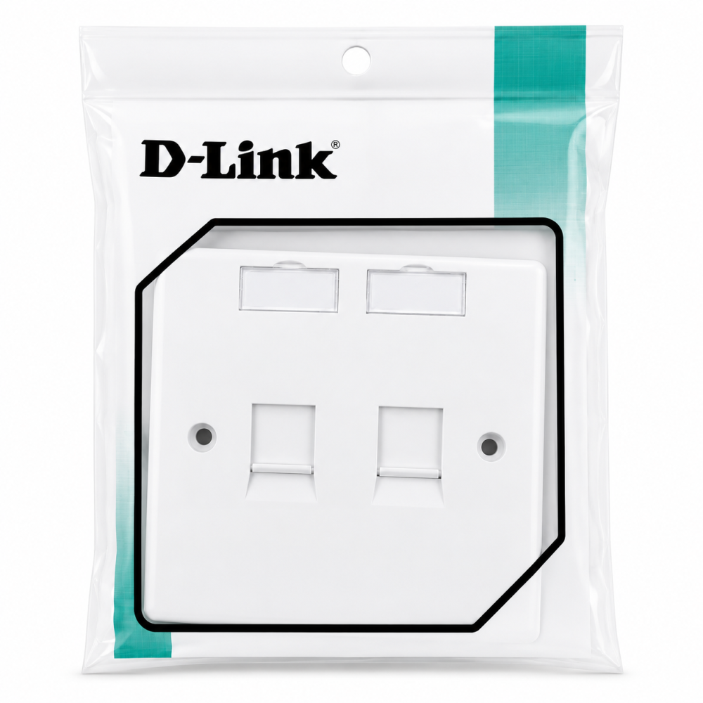 D-Link Face Plate 2 Dual NFP-0WHI21