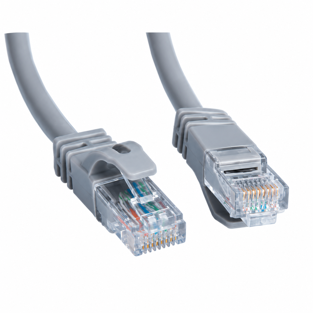D-Link RJ45 CAT-6 1-Meter Patch Cord for Personal Computer (Gray)