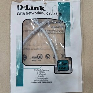 D-Link NCB-C6UGRYR1-0.5 Cat6 UTP Patch Cord 0.5 Meter