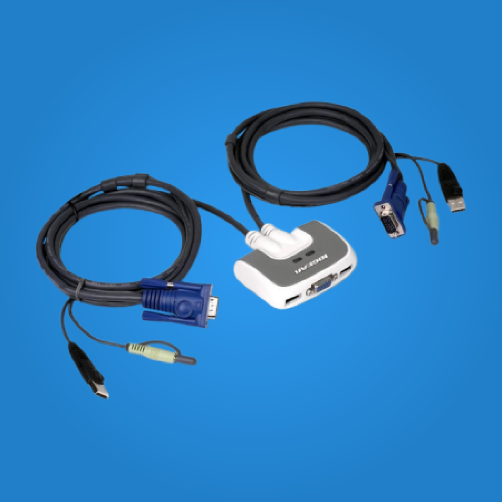 IOGEAR GCS632U 2-Port USB Plus KVM Switch