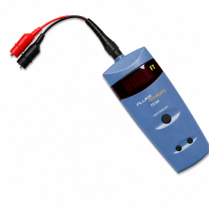 Fluke Networks TS100 Cable Fault Finder with BNC to Alligator Clips | TDR Cable Tester | Wire & Coax Fault Locator