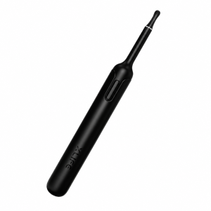 Portronics Xlife Smart Wireless Ear Otoscope Cleaner with 3MP FHD 1080P Camera, 6 LED Lights, App-Controlled Ear Cleaning Endoscope, Visual Ear Wax Removal Tool – (Black)