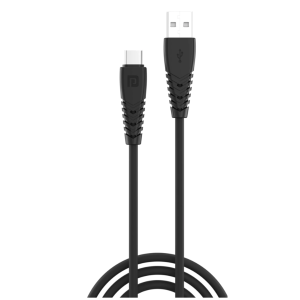 Portronics Konnect Core USB to Type-C Cable 1 Meter, 3A Fast Charging & Data Sync Cable for Smartphones, Tablets & Type-C Devices – (Black)
