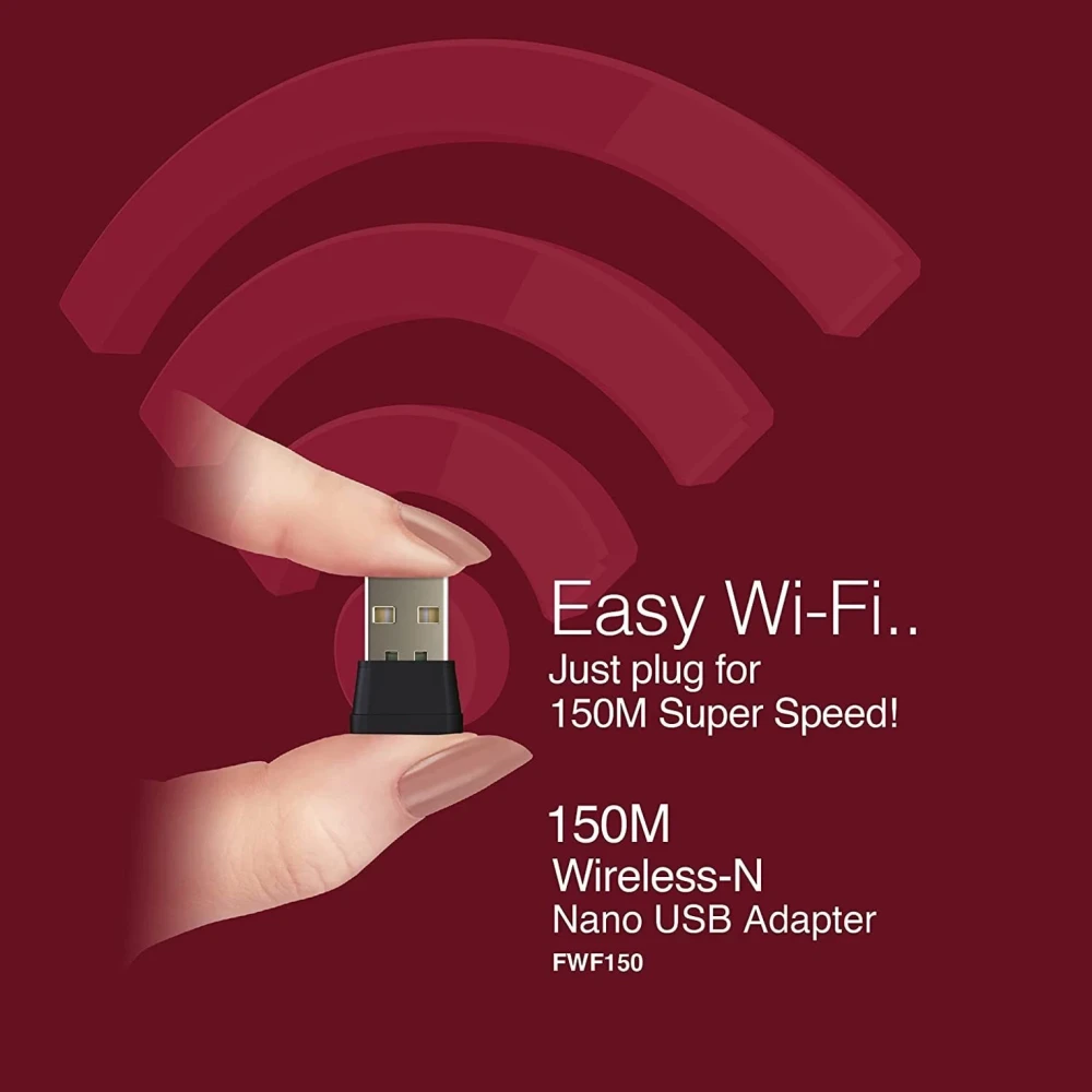 FINGERS FWF150 USB Adapter (Black)