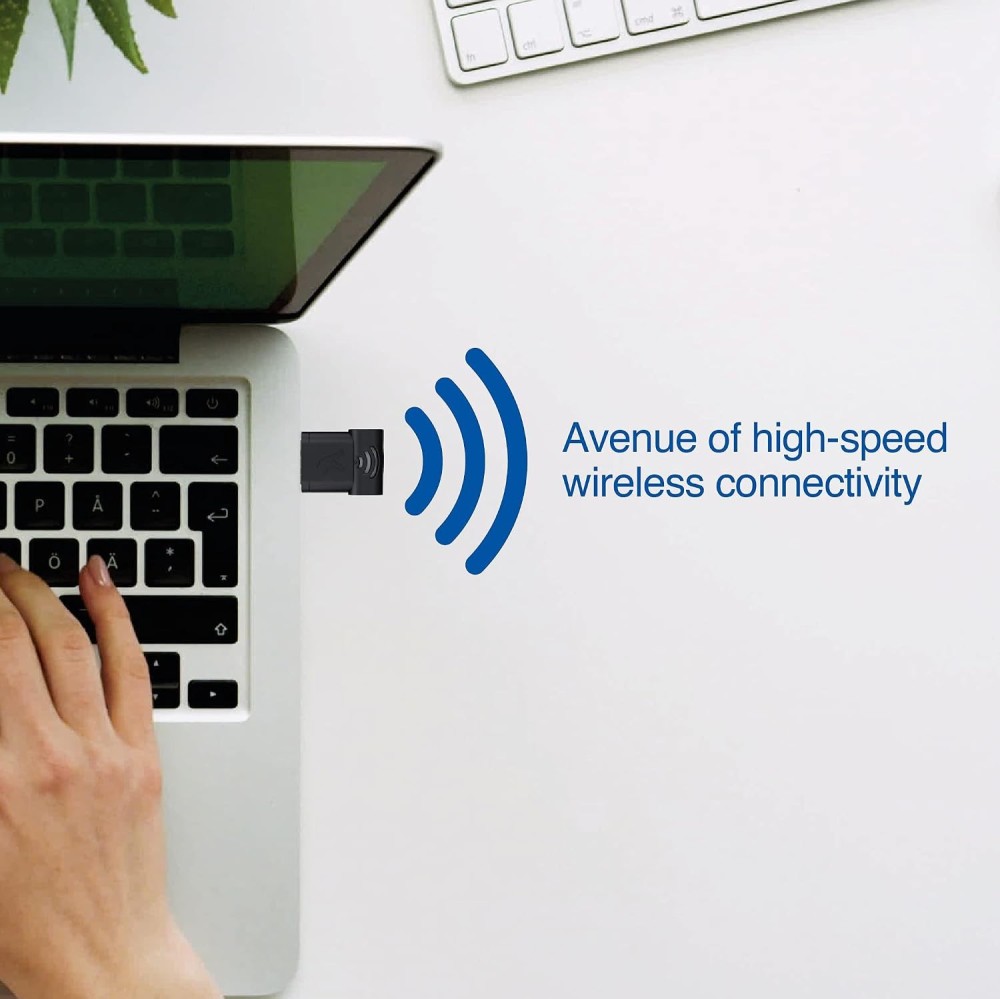 FINGERS FWF300 Wi-Fi USB Adapter 300Mbps Nano Wireless USB 2.0 Adapter