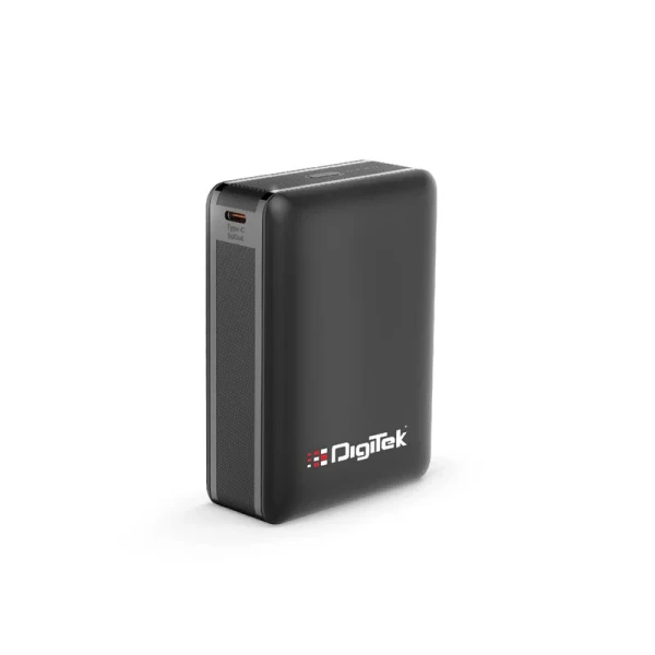 Digitek® (DPB 20000 PD QC) High Capacity Superfast Power Bank with 22.5 Watt PD / QC charging with Type C Port (20000 mAh) with Black.