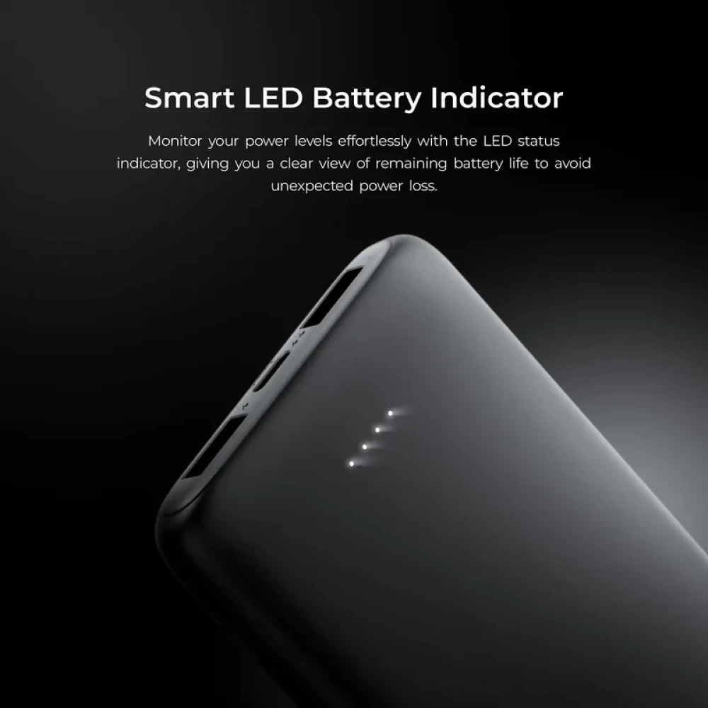 Digitek® (DPB 10000 PD QC) High Capacity Superfast Power Bank with 22.5 Watt PD/QC charging with Type C Port (10000 mAh)
