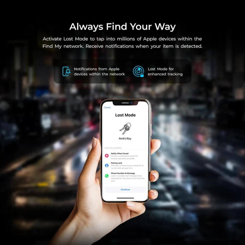 Digitek® SmartFinder (DSF 002) Wireless Bluetooth Anti-Lost Anti-Theft Alarm Device Tracker Work with iOS Devices.