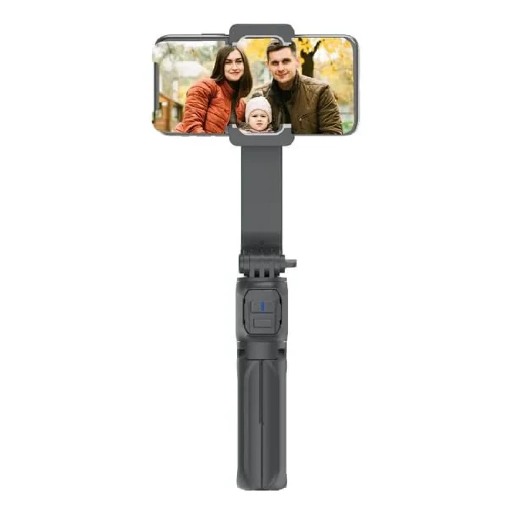 Digitek® (DSG 003 ACH) Single Axis Foldable Smartphone Gimbal with Built in Extendable Telescopic Rod.