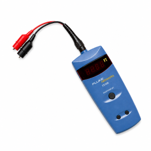 Fluke Networks TS100 Cable Fault Finder TDR Cable Tester with BNC to Alligator Clips for Wire Coaxial and Network Cable Fault Detection