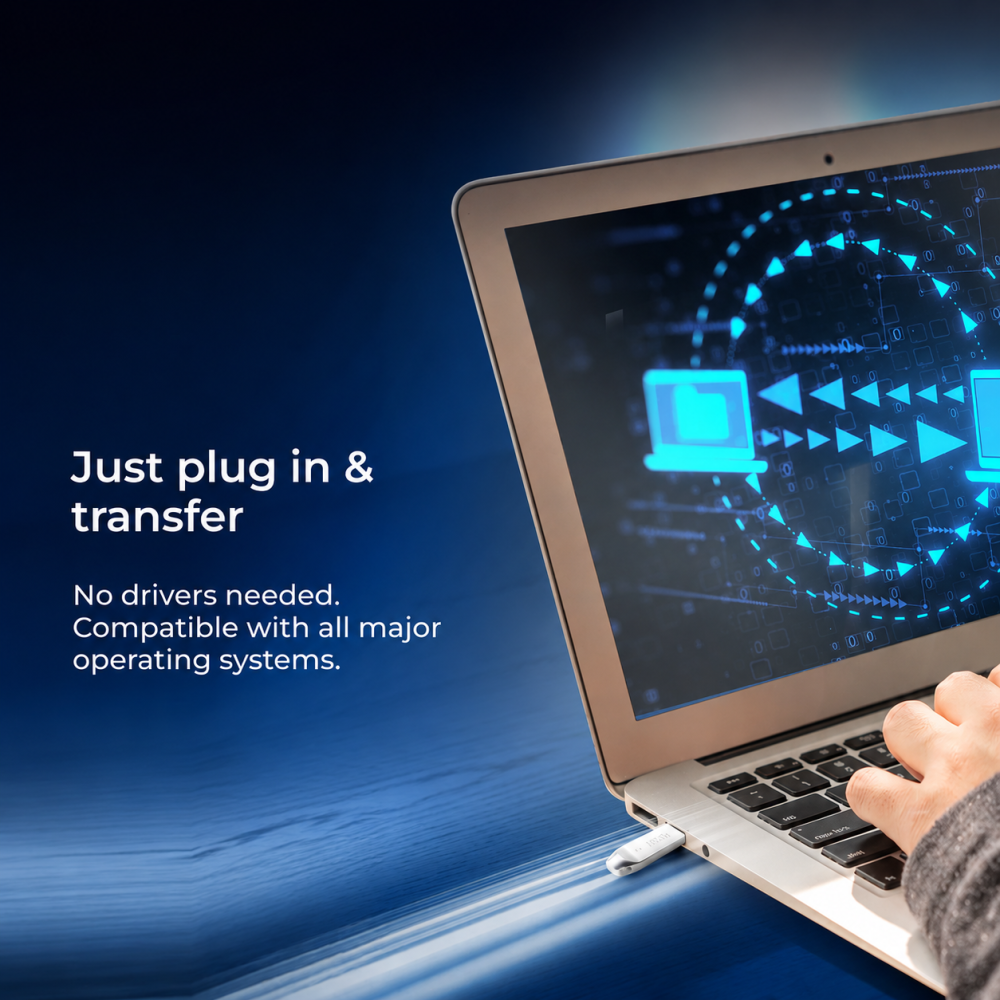 Digitek® USB 2.0 U Disk Flash Drive, High Speed Read & Write Pen Drive, Magnetic, X-Ray & Temperature Resistant, Compatible with Windows & Mac OS.