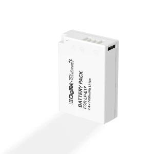 Digitek® Platinum (LP-E17 Type C) 1250mAh Li-ion Battery for Canon DSLR Cameras with Type-C Charging Cable, Canon EOS 77D, M3, M5, M6, Rebel T7i, T6i, T6s, SL2, 200D, 750D, 760D, 800D, 8000D,