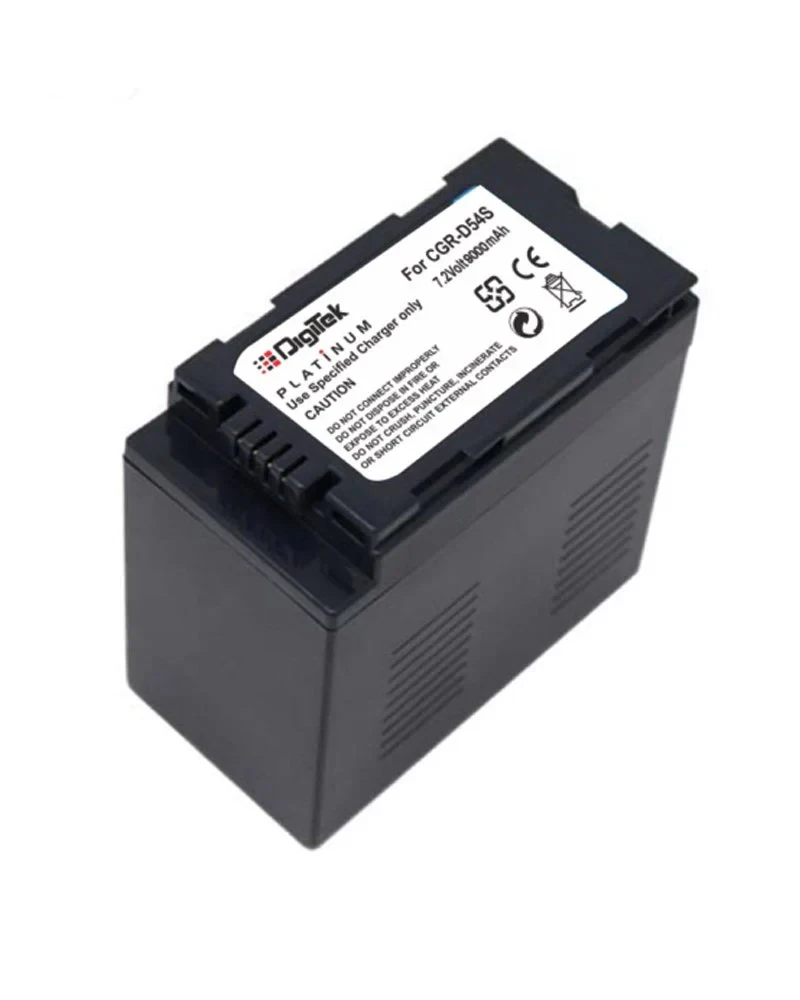 Digitek® Platinum Rechargeable Battery for Panasonic (PlatinumD-54S)
