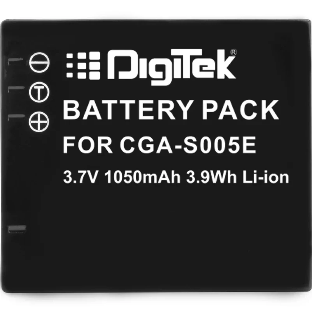 Digitek® (CGA S005E) for Panasonic Lumix Battery CGA-S005E Camera Battery
