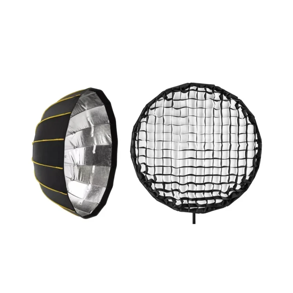 Digitek® (DBDS 85S) 85cm Beauty Dish Softbox DBDS-85S, Collapsible, Transportable, Lightweight Bowen Mount for Photography & Studio Lighting with Removable Diffuser