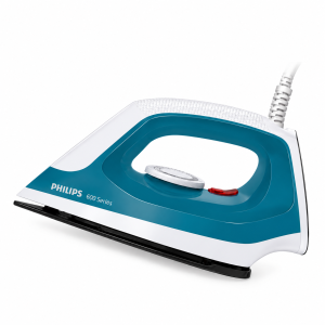 Philips Dura Ease DST0600/20 1000W Dry Iron (Aqua Blue)