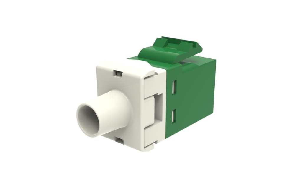 CommScope 1375055-9 SL110-6-GN Cat6 RJ45 Modular Jack Unshielded Keystone Jack Green