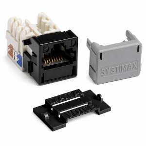 CommScope SYSTIMAX MGS400-003 Cat6 UTP Keystone Jack Information Outlet Black – Part No. 700206667