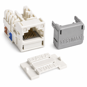 CommScope SYSTIMAX MGS400-262 Cat6 UTP Keystone Jack Information Outlet White – Part No. 700206725