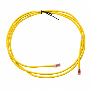 CommScope SYSTIMAX CPC3392-09F007 GigaSPEED XL Cat6 LSZH RJ45 Patch Cord, Yellow, 7ft (2.1m), U/UTP Network Ethernet Cable