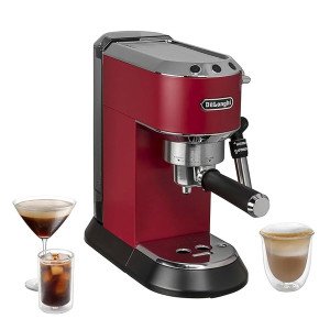 Chanmart Basics Programmable Coffeemaker with Carafe and Reusable Filter, Stainless Steel, 12 Cups, Black