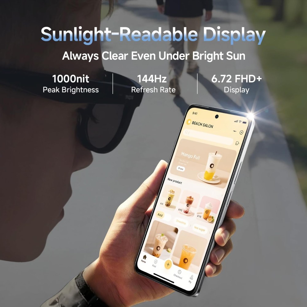realme P4X Smartphone 6.72 inch 144Hz Display 7000mAh Titan Bettery 45W Fast Charge 6GB RAM 128GB ROM Dimensity 7400 Ultra 5G Chipset IP64 Waterproof Dual SIM