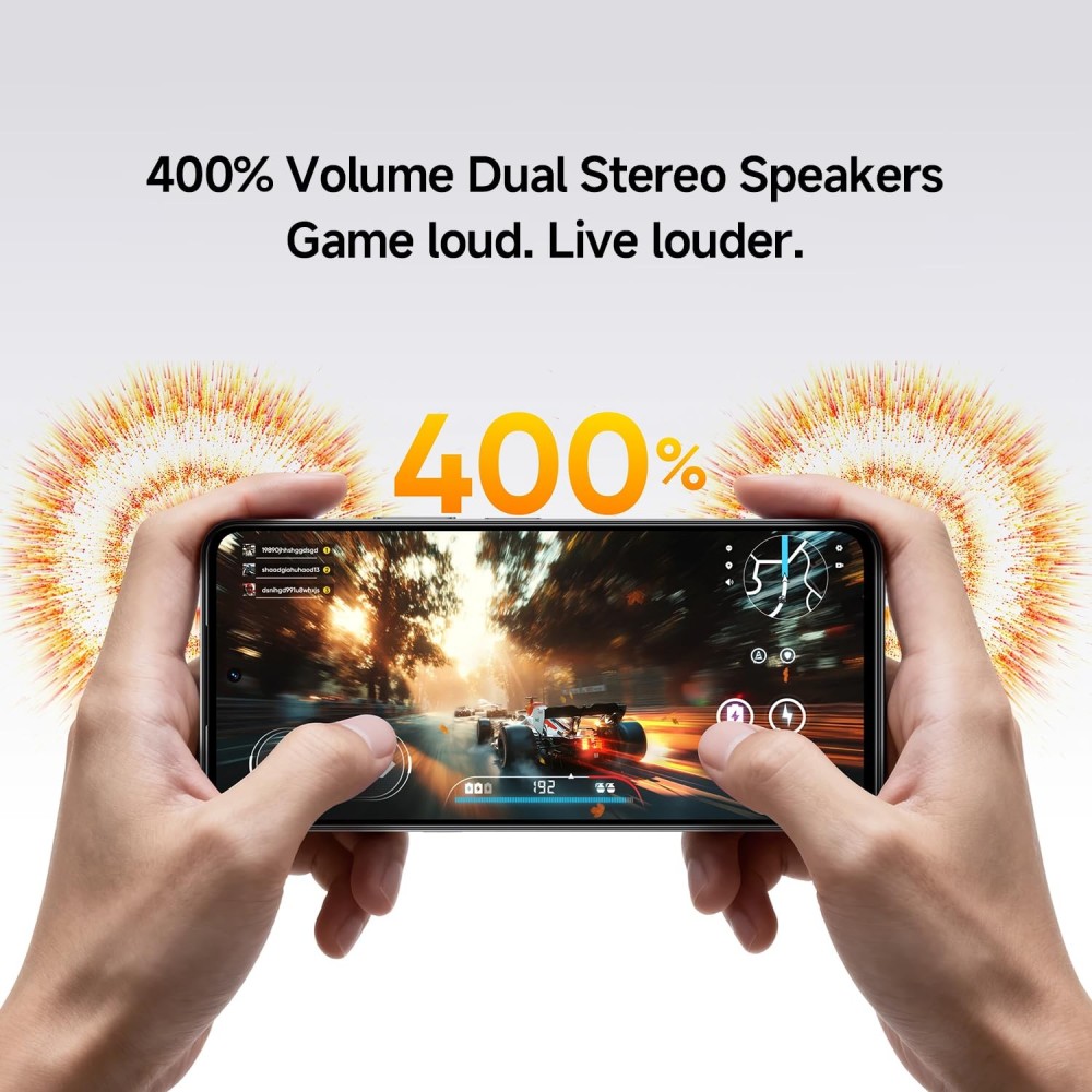 realme P4X Smartphone 6.72 inch 144Hz Display 7000mAh Titan Bettery 45W Fast Charge 6GB RAM 128GB ROM Dimensity 7400 Ultra 5G Chipset IP64 Waterproof Dual SIM