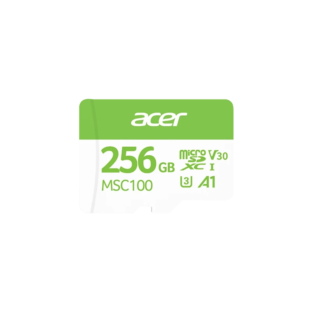 Acer MSC100 microSD Card, Rugged MicroSD Card Designed for Speed, Reliability, and Longevity