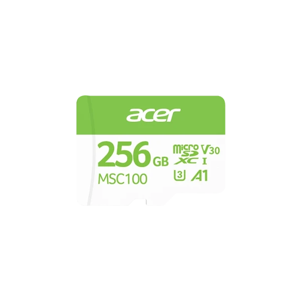 Acer MSC100 microSD Card, Rugged MicroSD Card Designed for Speed, Reliability, and Longevity