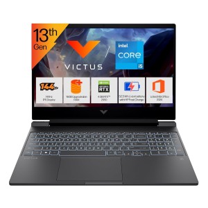 HP Victus, 13th Gen Intel Core i5-13420H, 4GB RTX 2050, 16GB DDR4 (Upgradeable) 512GB SSD, 144Hz, IPS, 300 nits, FHD, 15.6''/39.6cm, Win11, M365* Office24, Mica Silver, 2.3kg, fa2703tx Gaming