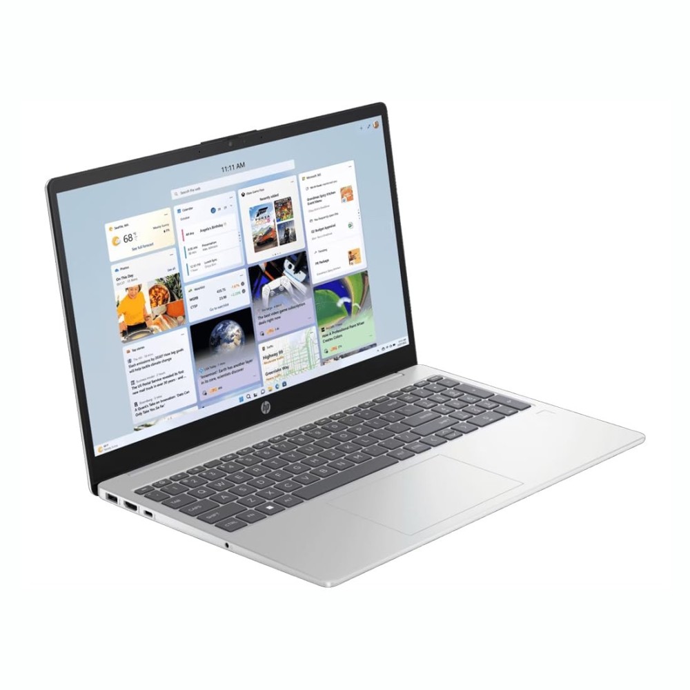 HP 14 EP1152TU Laptop Intel Core Ultra 7 155H, 16GB DDR5 RAM, 1TB SSD, 14-inch FHD Anti-Glare Display, Windows 11, Office 2024 - (Silver)
