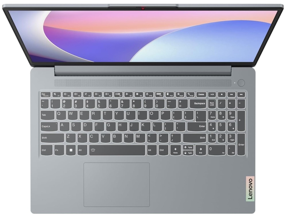 Lenovo Ideapad Slim 3 AMD Ryzen 5 7520U 15.6" (39.6cm) FHD Thin and Light Laptop (16GB/512GB SSD/Windows 11/Microsoft 365 Basic + Office Home 2024/Backlit Keyboard/Grey/1.6Kg), 82XQ00XDIN.