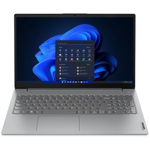 Lenovo V-15 Laptop (AMD Ryzen 5 7520U/ 16GB RAM/ 512GB SSD/ DOS/ 15.6" FHD/ 1 Year Warranty), Iron Grey, 83CQA01BIN