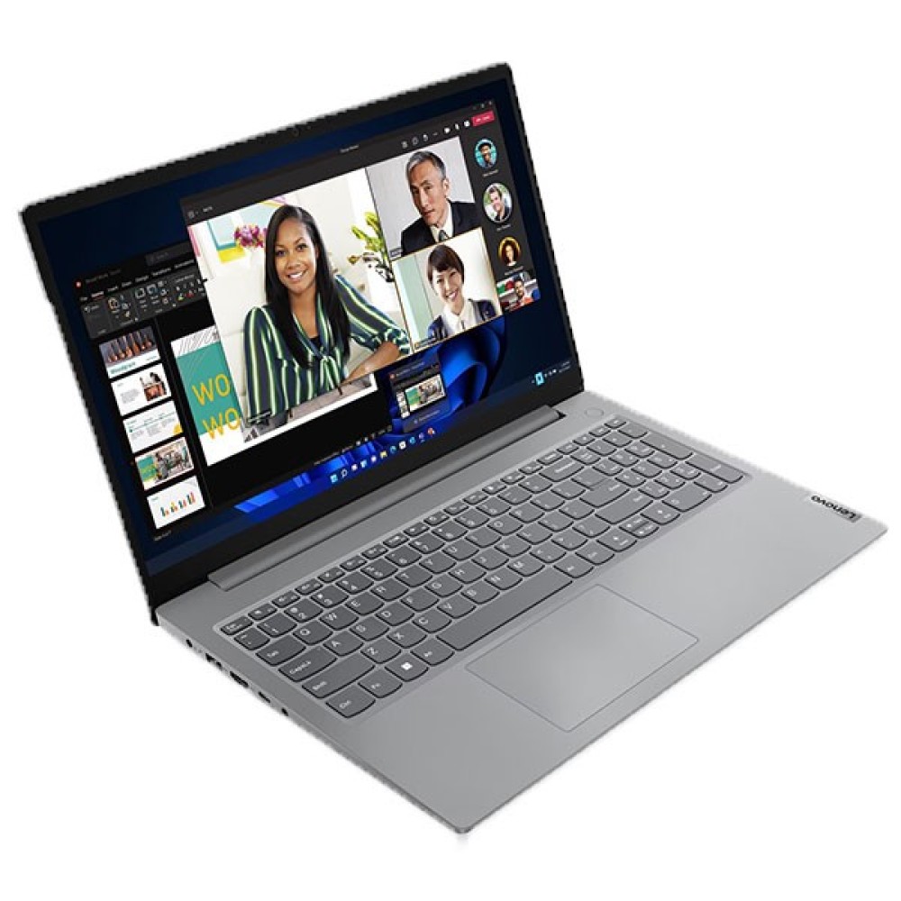 Lenovo V-15 Laptop (AMD Ryzen 5 7520U/ 16GB RAM/ 512GB SSD/ DOS/ 15.6" FHD/ 1 Year Warranty), Iron Grey, 83CQA01BIN
