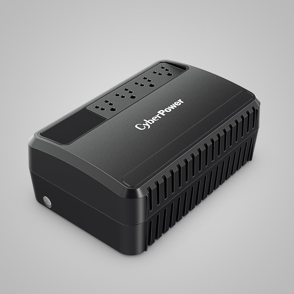 CyberPower (BU1000E-IN) Durable & Fire-Resistance UPS Protection (Black)