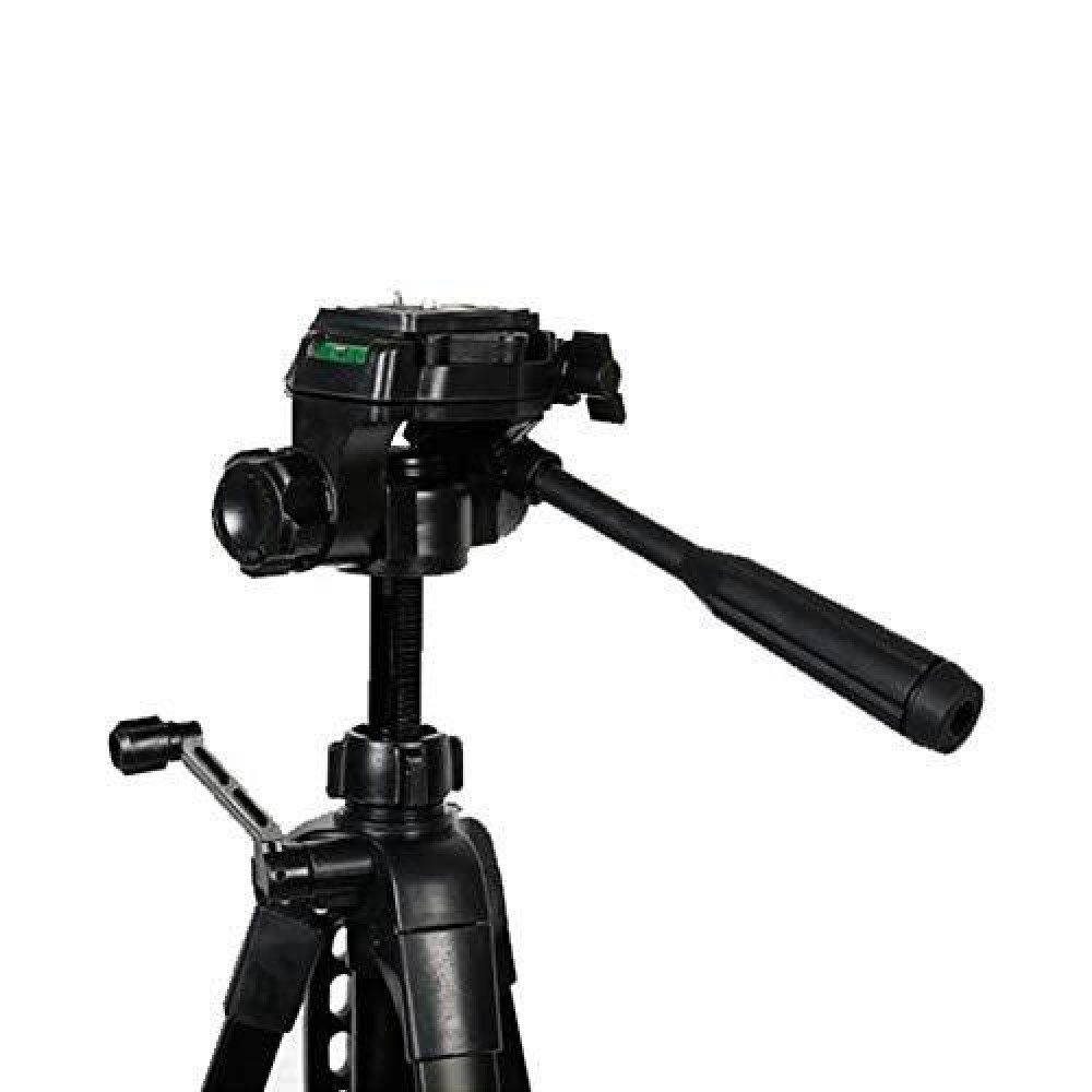 Digitek (DTR 550 LT) (65 Inch) Lightweight Tripod (Maximum Load up to 5kg), 5.57 Feet Tall for Digital SLR & Video Cameras, Made Aluminium Material