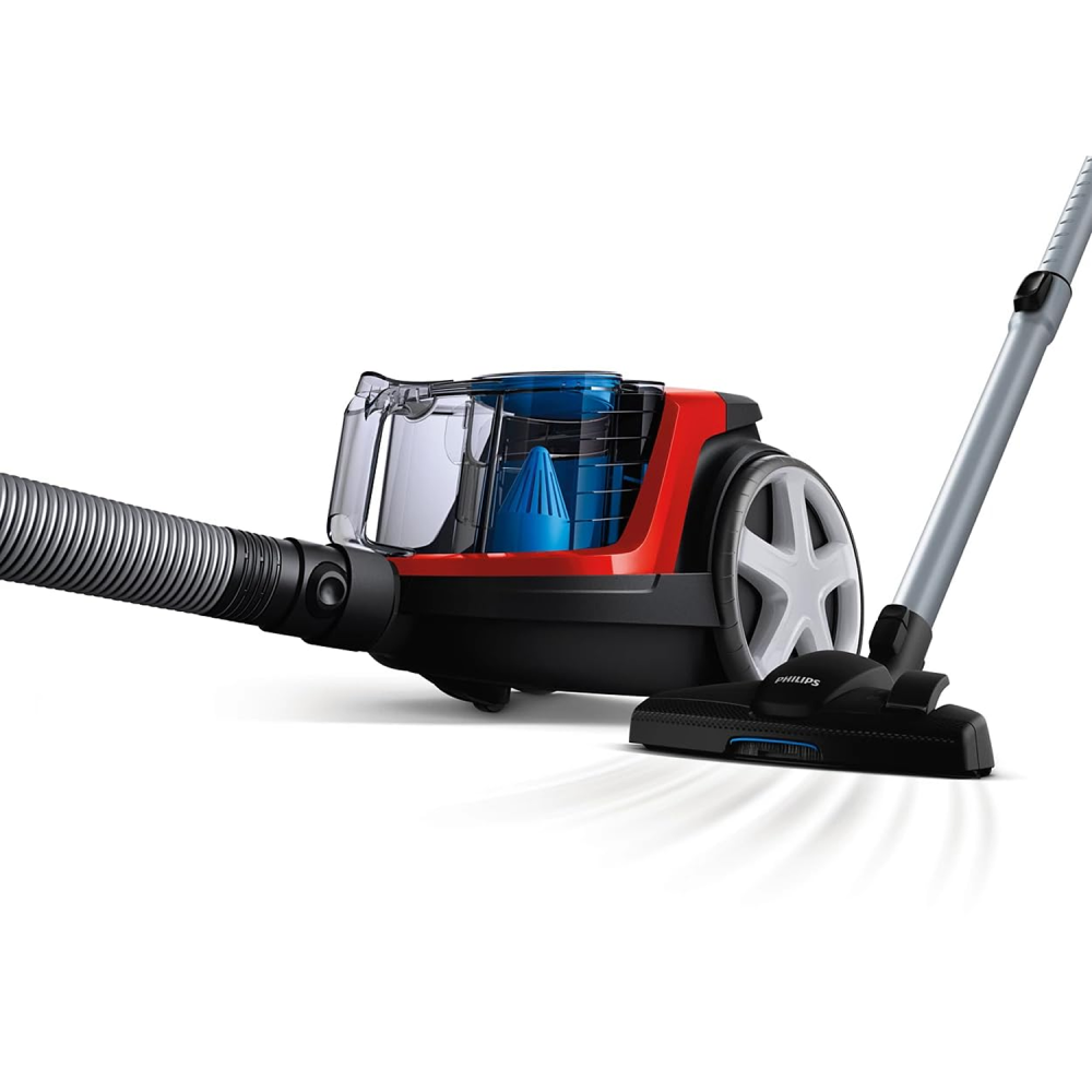 Philips PowerPro Compact Bagless Vacuum Cleaner (FC9351/01) – 1900W | Monza Red
