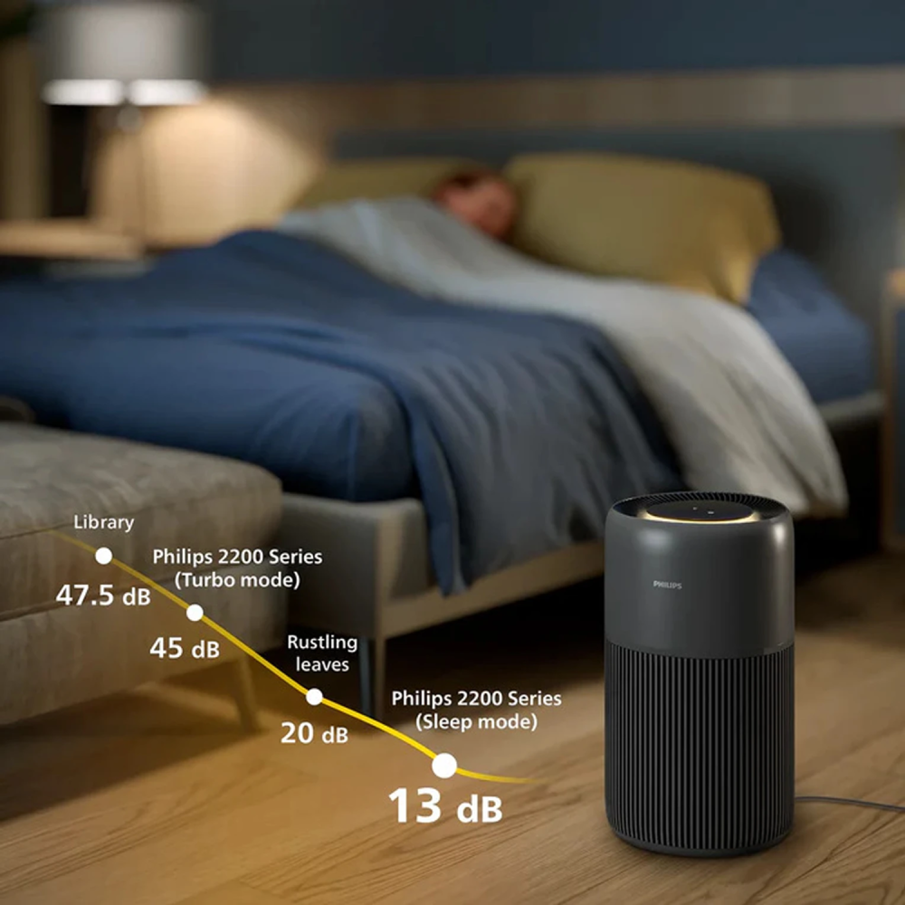 Philips AC2221/63 Portable Room Air Purifier (Charcoal Grey)