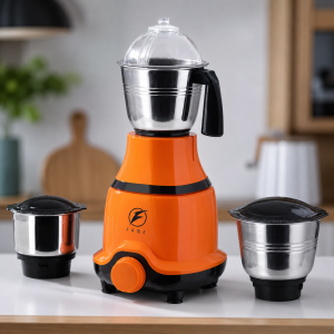 Fame International Mixer Grinder Castle Plus 650W with 3 Jars for Quick and Easy Kitchen Tasks