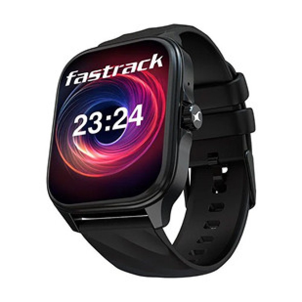 Fastrack New Astor FS1 PRO Smartwatch, Large Super AMOLED Display 5 CM AOD, NextGen Chipset lag Free & Fast Experience