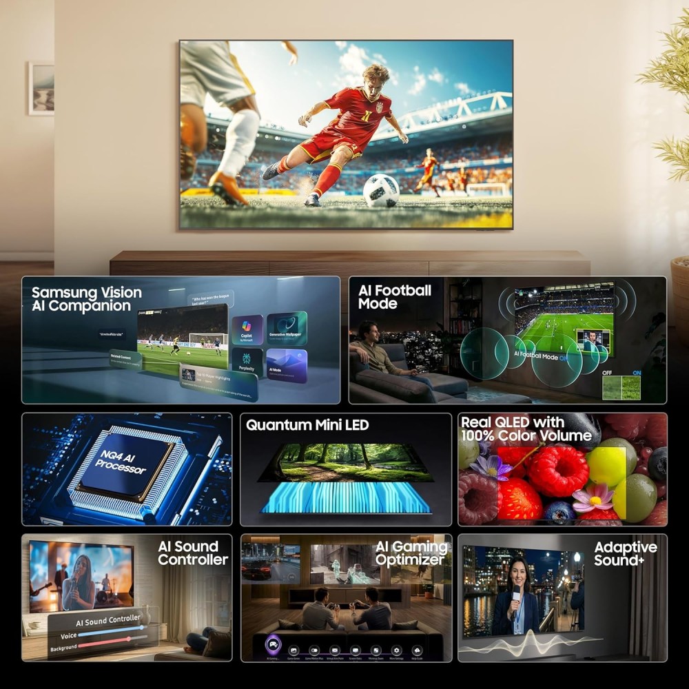 Samsung 55 inches Neo QLED 4K Samsung Vision AI Smart TV QA55QN2EHAULXL