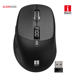 IBALL GLIDR S300 3200 DPI DUAL MODE WIRELESS MOUSE GREEN | BT + 2.4GHz
