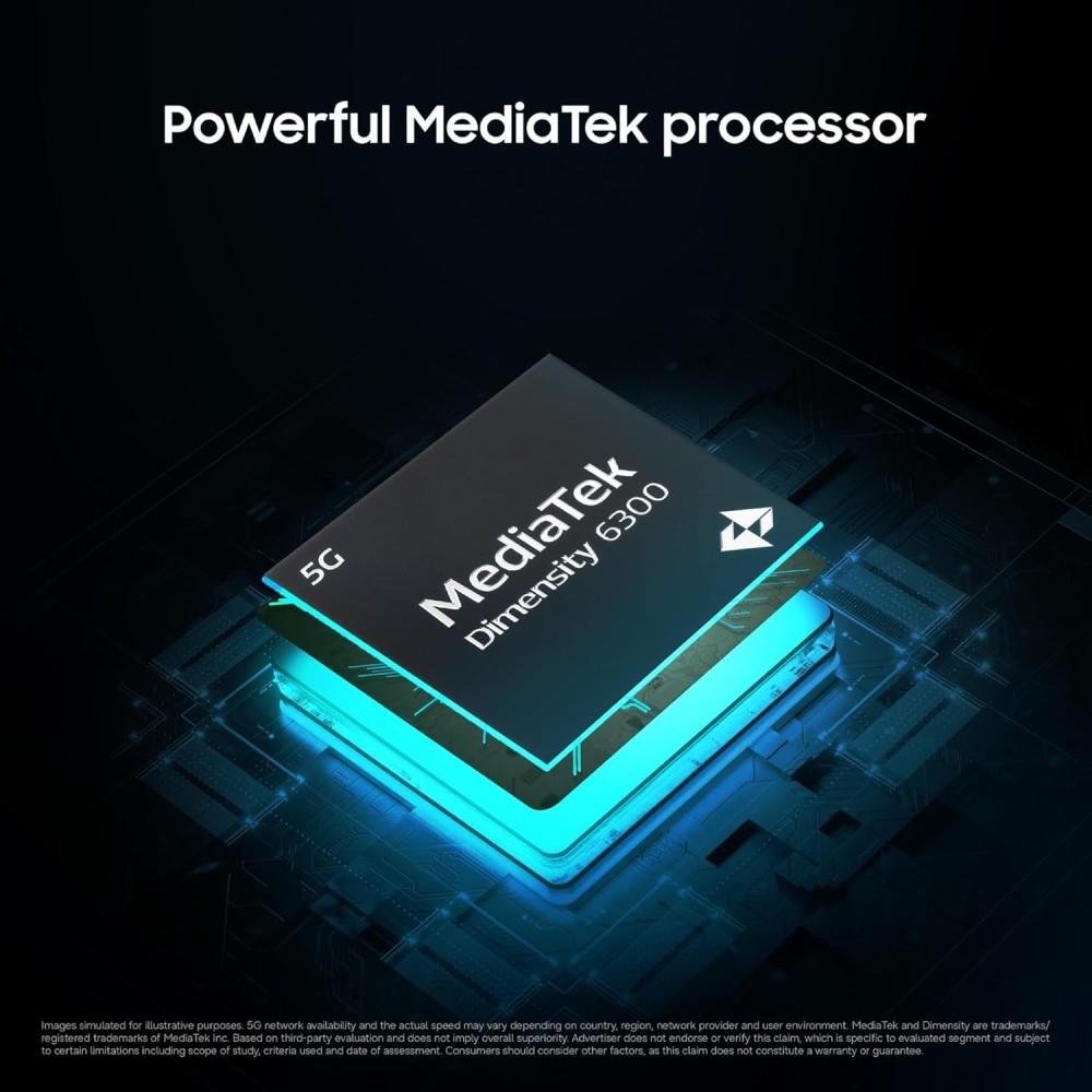 Samsung Galaxy M17e 5G Mobile | Smoothest 120 Hz Refresh Rate| Monster 6000 mAh Battery | IP54 | 6 Gen OS Upgrades | AI | Gemini Live | Without Charger