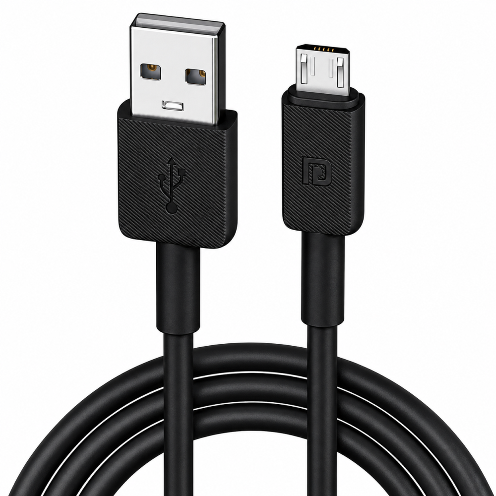 Portronics Konnect Link Micro USB Fast Charging Cable (1 Meter)